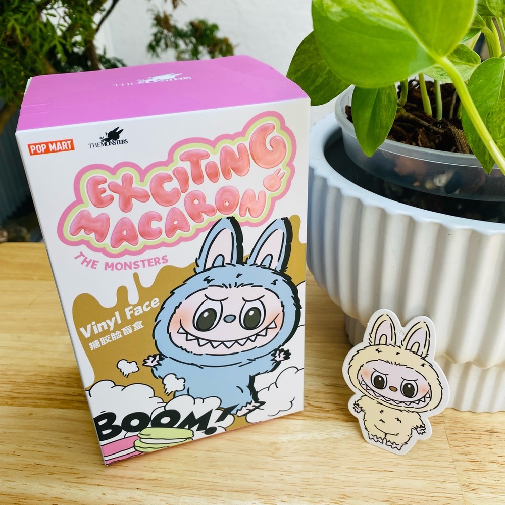 Soymilk Macaron Labubu